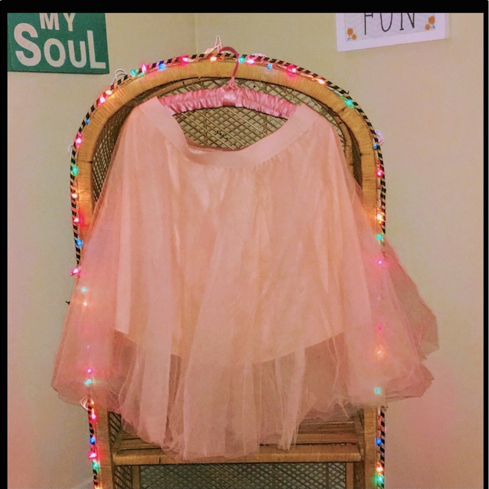 🍑NWT Rue 21 XL Beautiful Mesh Skirt!